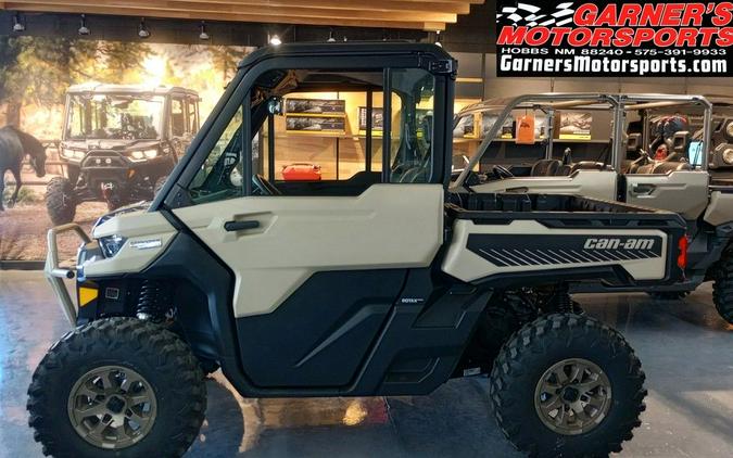 2024 Can-Am® Defender Limited HD10 Desert Tan & Timeless Black