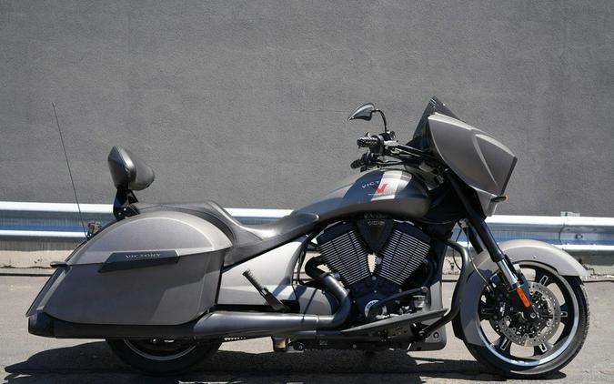 2016 Victory Motorcycles® Cross Country® Suede Titanium Metallic