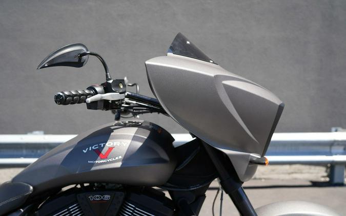 2016 Victory Motorcycles® Cross Country® Suede Titanium Metallic