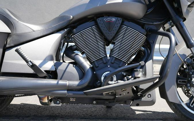 2016 Victory Motorcycles® Cross Country® Suede Titanium Metallic