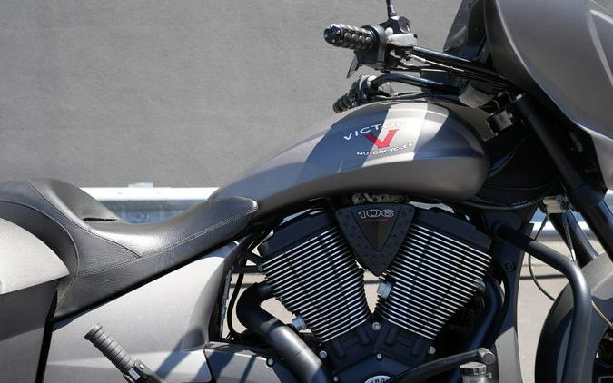 2016 Victory Motorcycles® Cross Country® Suede Titanium Metallic