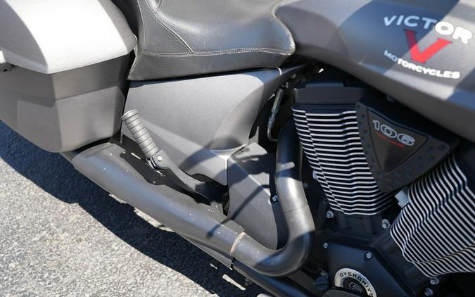 2016 Victory Motorcycles® Cross Country® Suede Titanium Metallic