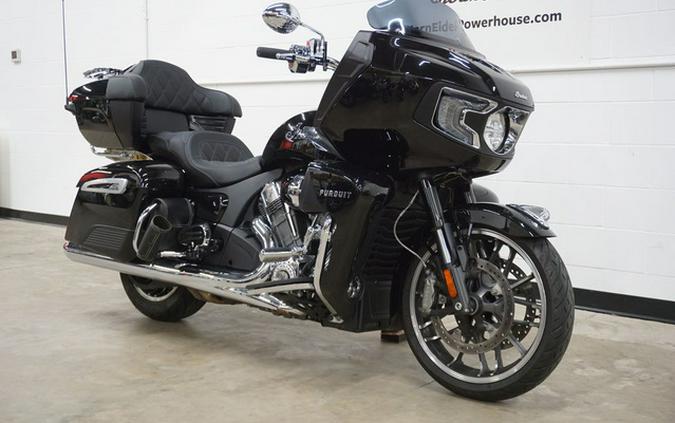 2022 Indian Pursuit Limited With Premium Package Black Metalli