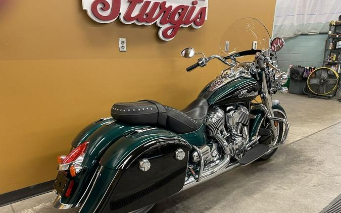 2019 Indian Motorcycle® Springfield® Metallic Jade / Thunder Black