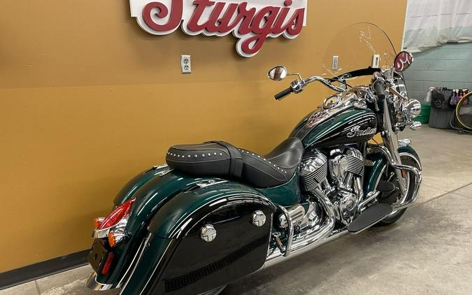 2019 Indian Motorcycle® Springfield® Metallic Jade / Thunder Black