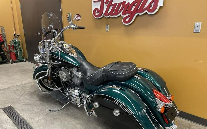 2019 Indian Motorcycle® Springfield® Metallic Jade / Thunder Black