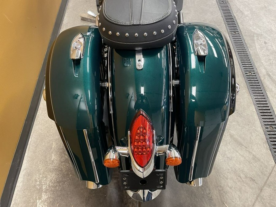 2019 Indian Motorcycle® Springfield® Metallic Jade / Thunder Black