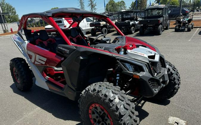 2024 Can-Am® Maverick X3 X ds Turbo RR Fiery Red & Hyper Silver