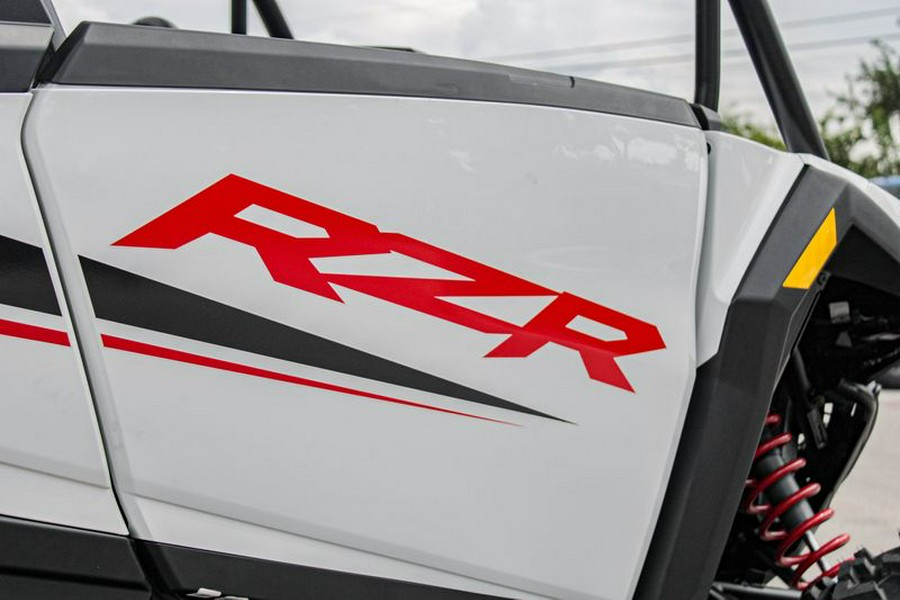 New 2024 POLARIS RZR XP 4 1000 SPORT WHITE LIGHTNING