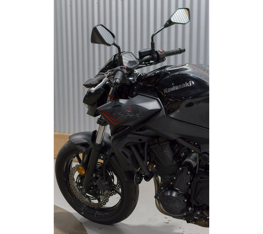 2020 Kawasaki Z650 Metallic Black/Metallic Flat Spark Black