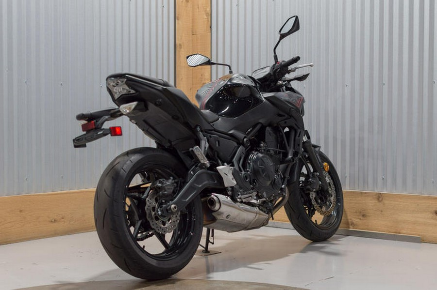 2020 Kawasaki Z650 Metallic Black/Metallic Flat Spark Black