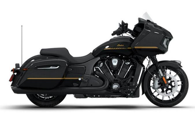 2026 Indian Motorcycle® Challenger® Dark Horse® 112 w/PowerBand Audio Black Crystal w/Black Metalli
