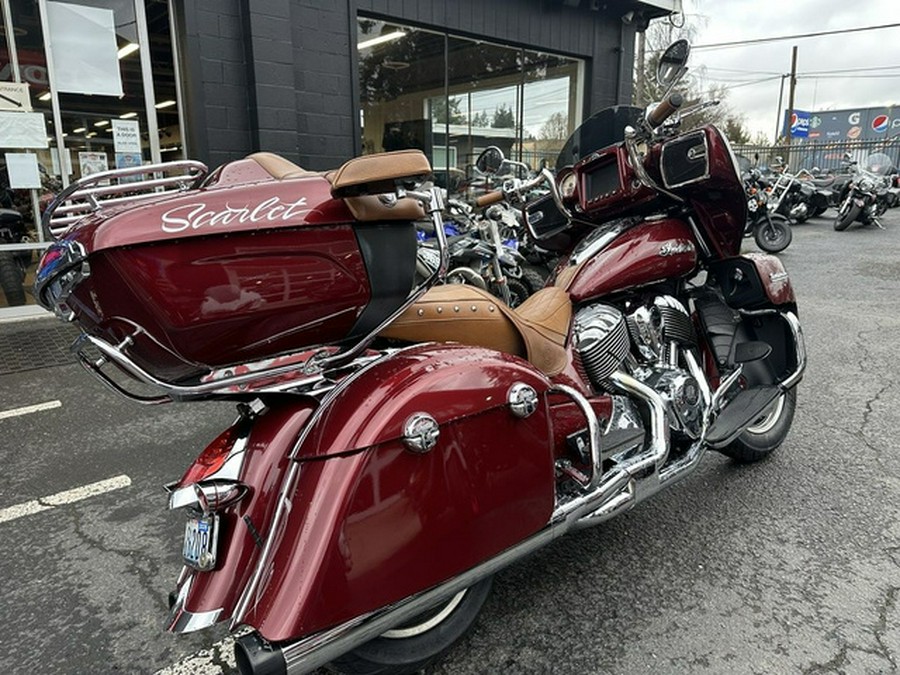 2018 Indian Roadmaster ABS Burgundy Metallic