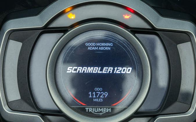 2019 TRIUMPH SCRAMBLER 1200 XE SHOWCASE