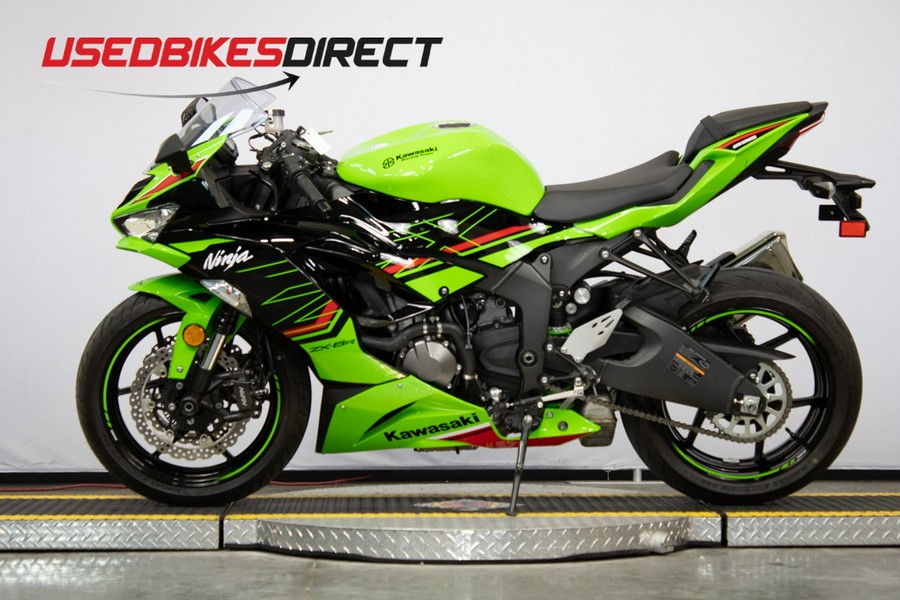 2022 Kawasaki Ninja ZX-6R KRT Edition - $11,999.00