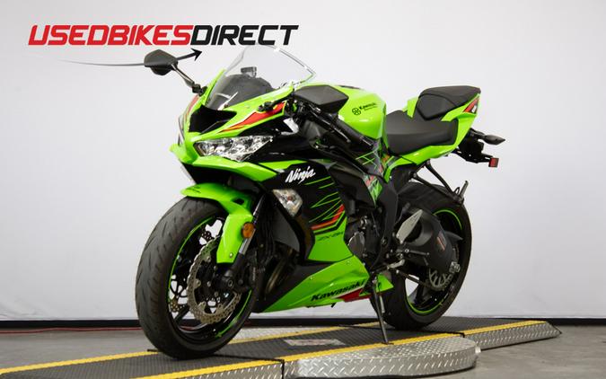 2022 Kawasaki Ninja ZX-6R KRT Edition - $11,999.00