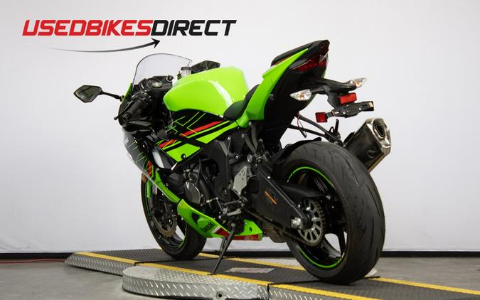 2022 Kawasaki Ninja ZX-6R KRT Edition - $11,999.00