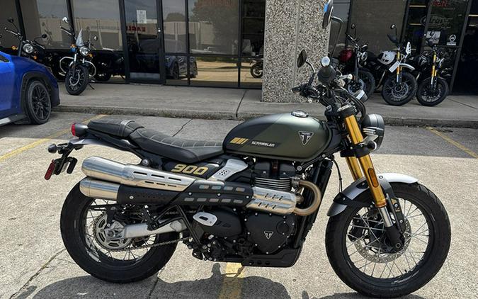 2026 Triumph Scrambler 900 Matt Khaki Green