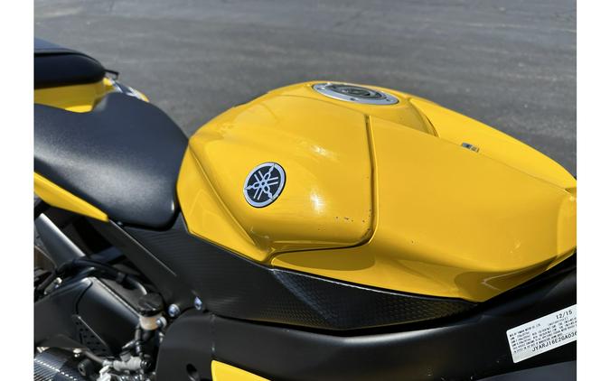 2016 Yamaha YZF-R6 - 60th Anniversary Yellow