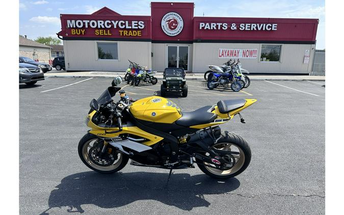 2016 Yamaha YZF-R6 - 60th Anniversary Yellow