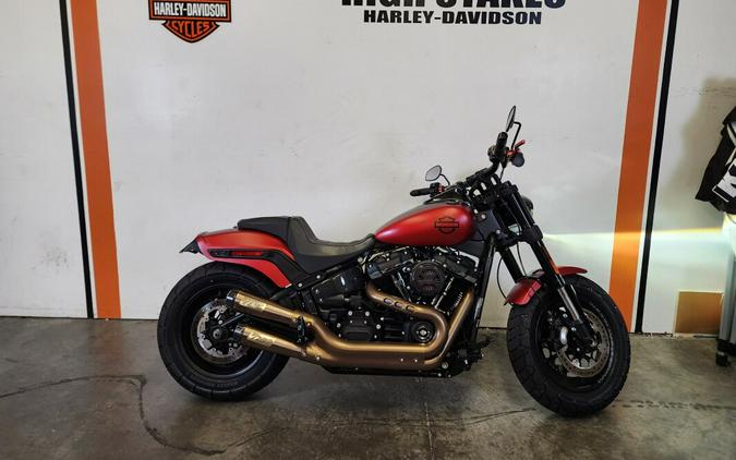 2019 Harley-Davidson Fat Bob 107 Wicked Red Denim FXFB