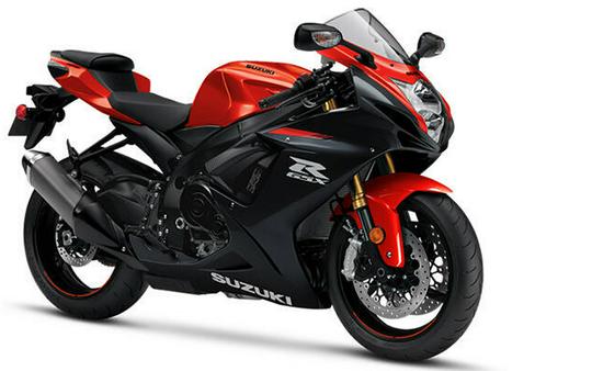 2022 Suzuki GSX-R750 Glass Blaze Orange / Glass Sparkle Black