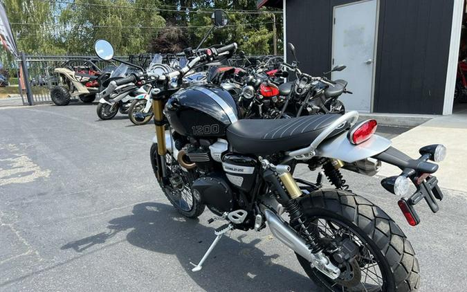 2024 Triumph Scrambler 1200 XE Phantom Black Storm Grey