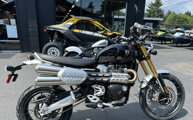 2024 Triumph Scrambler 1200 XE Phantom Black Storm Grey