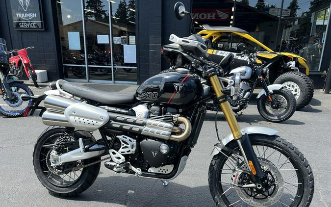 2024 Triumph Scrambler 1200 XE Phantom Black Storm Grey