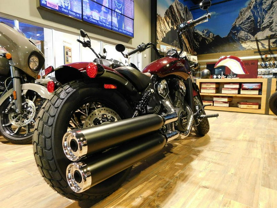 2024 Indian Motorcycle® Scout® Bobber Twenty ABS Maroon Metallic