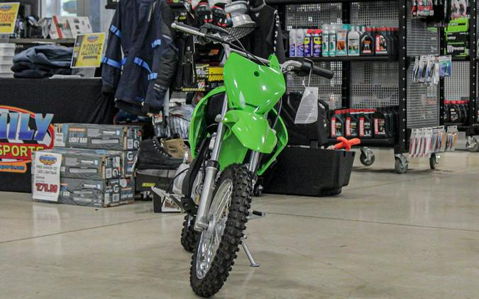 New 2025 KAWASAKI KLX 110R LIME GREEN