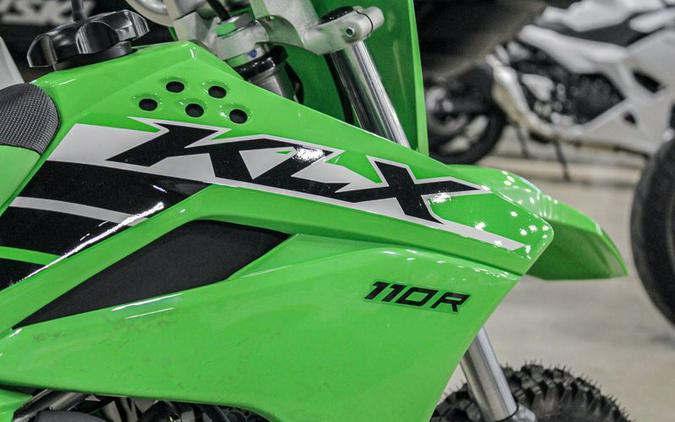 New 2025 KAWASAKI KLX 110R LIME GREEN