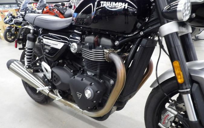 2022 Triumph Speed Twin Jet Black