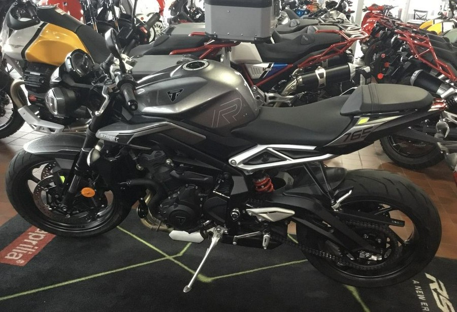 2024 Triumph Street Triple 765 R Silver Ice