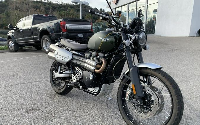 2020 Triumph Scrambler 1200 XC - Showcase Matte Khaki Green/Brooklands Green