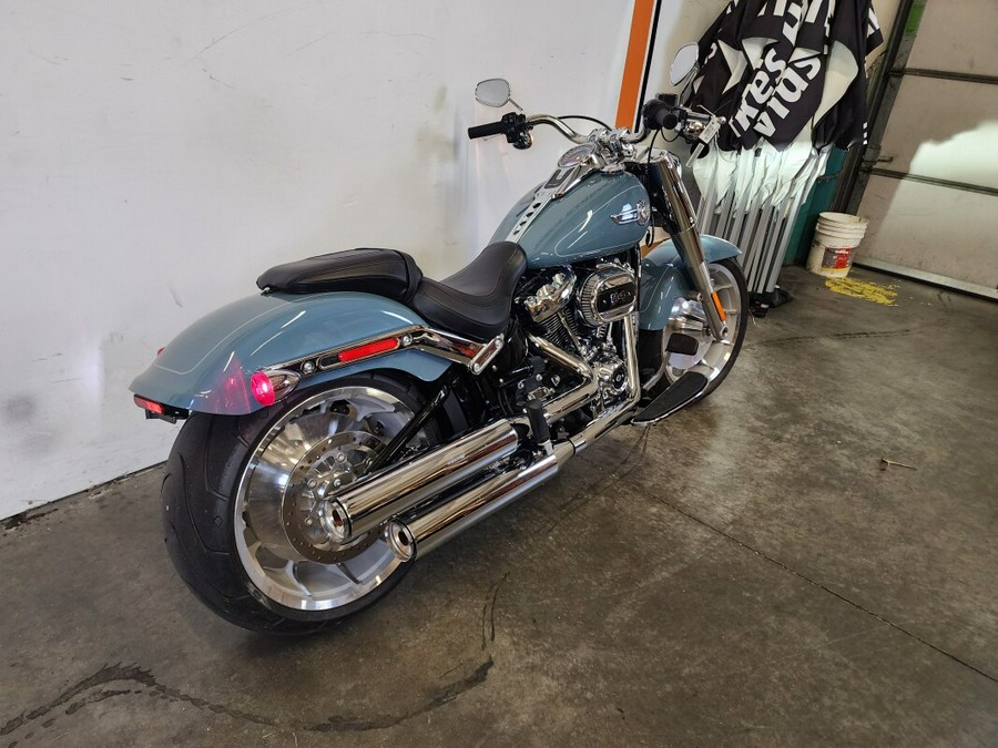 2024 Harley-Davidson Fat Boy 114 Sharkskin Blue FLFBS