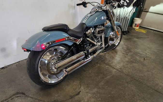 2024 Harley-Davidson Fat Boy 114 Sharkskin Blue FLFBS