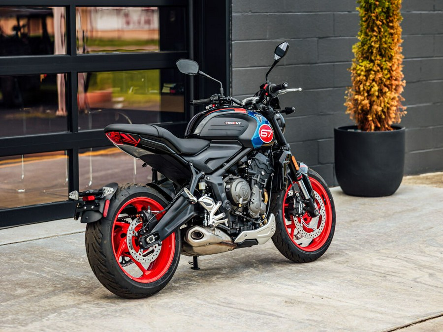 2026 Triumph Trident 660 Triple Tribute Edition