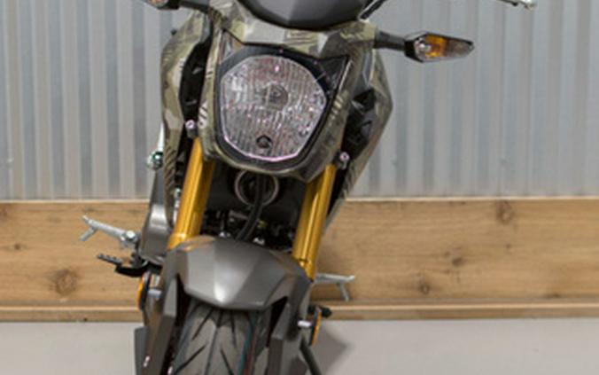 2025 Kawasaki Z125 PRO Cypher Camo Beige