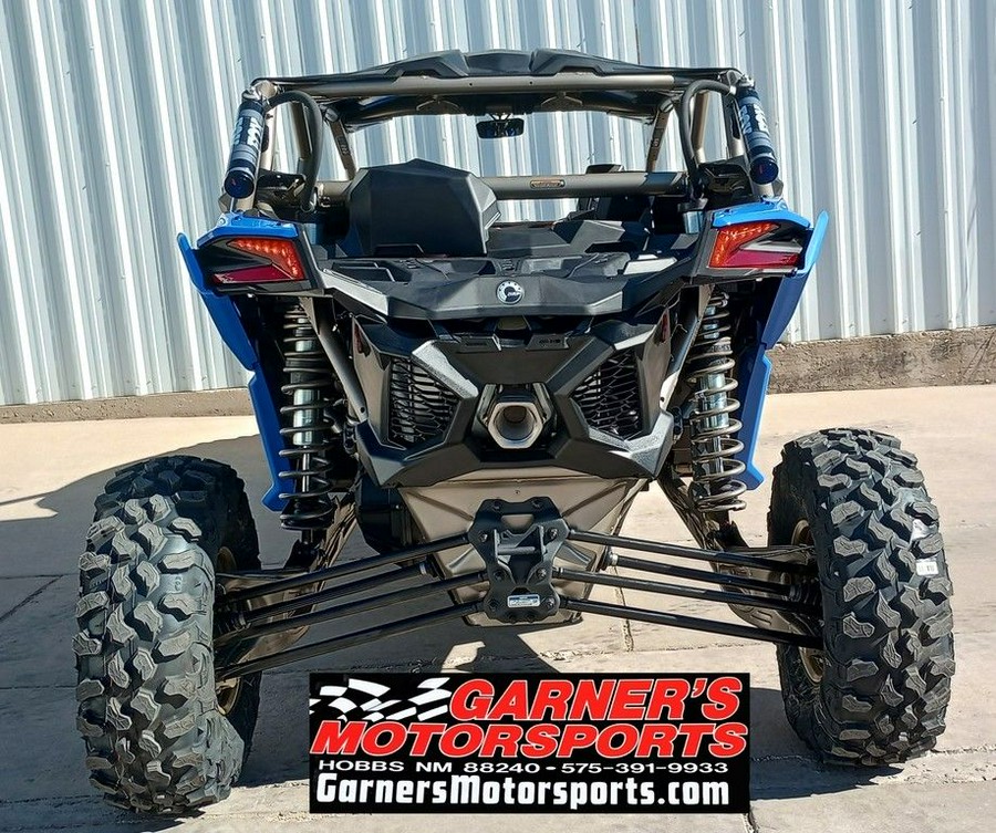 2024 Can-Am® Maverick X3 MAX X rs Turbo RR with Smart-Shox Dazzling Blue & Carbon Black