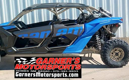 2024 Can-Am® Maverick X3 MAX X rs Turbo RR with Smart-Shox Dazzling Blue & Carbon Black