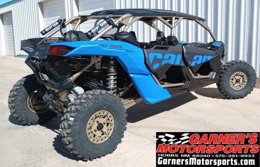 2024 Can-Am® Maverick X3 MAX X rs Turbo RR with Smart-Shox Dazzling Blue & Carbon Black