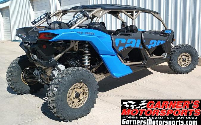 2024 Can-Am® Maverick X3 MAX X rs Turbo RR with Smart-Shox Dazzling Blue & Carbon Black