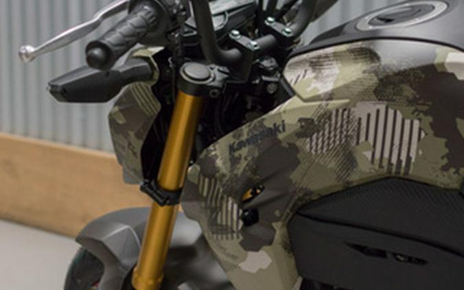 2025 Kawasaki Z125 PRO Cypher Camo Beige