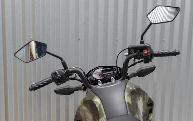 2025 Kawasaki Z125 PRO Cypher Camo Beige