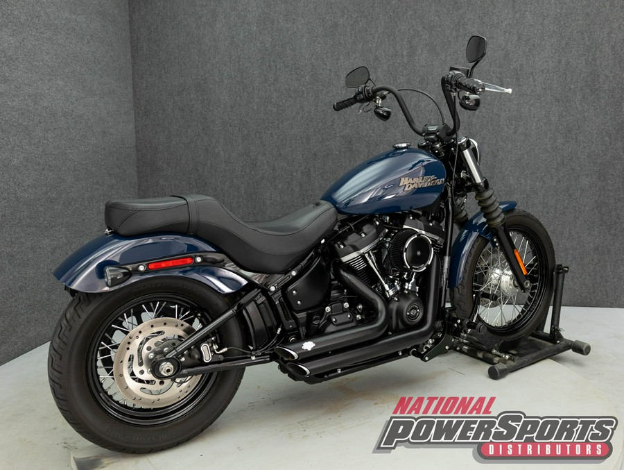 2019 HARLEY DAVIDSON FXBB STREET BOB W/ABS