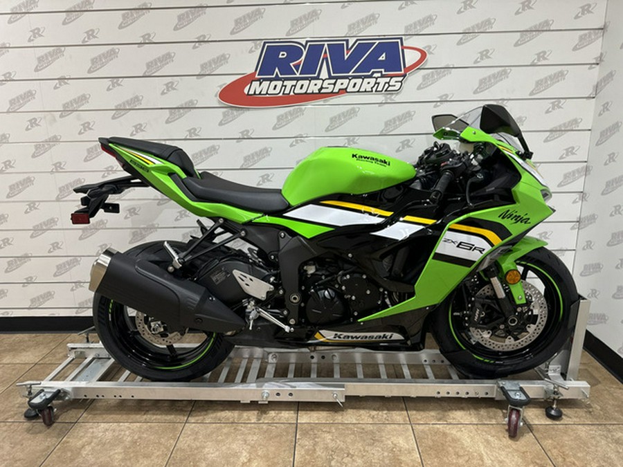 2025 Kawasaki Ninja ZX-6R KRT Edition