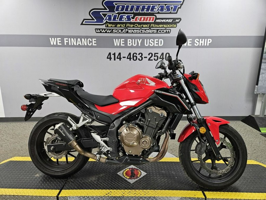 2017 Honda CB500F Base