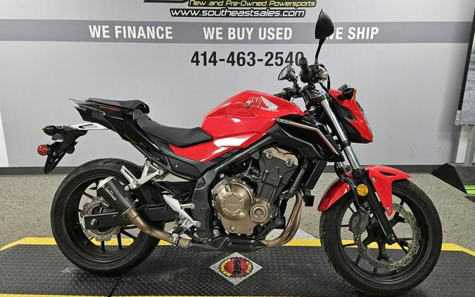 2017 Honda CB500F Base