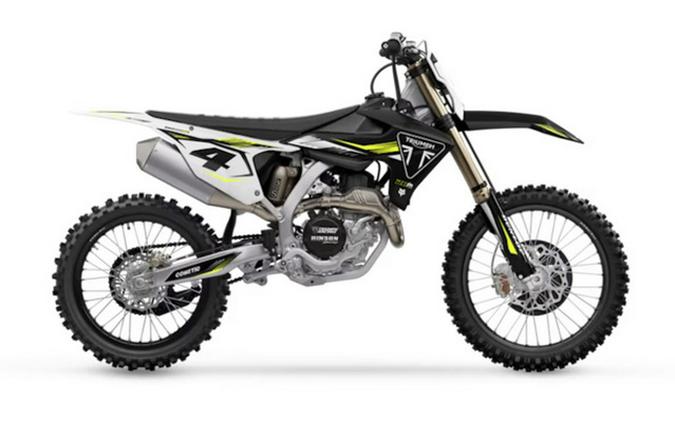 2025 Triumph TF 450-RC Edition Jet BlackPure White